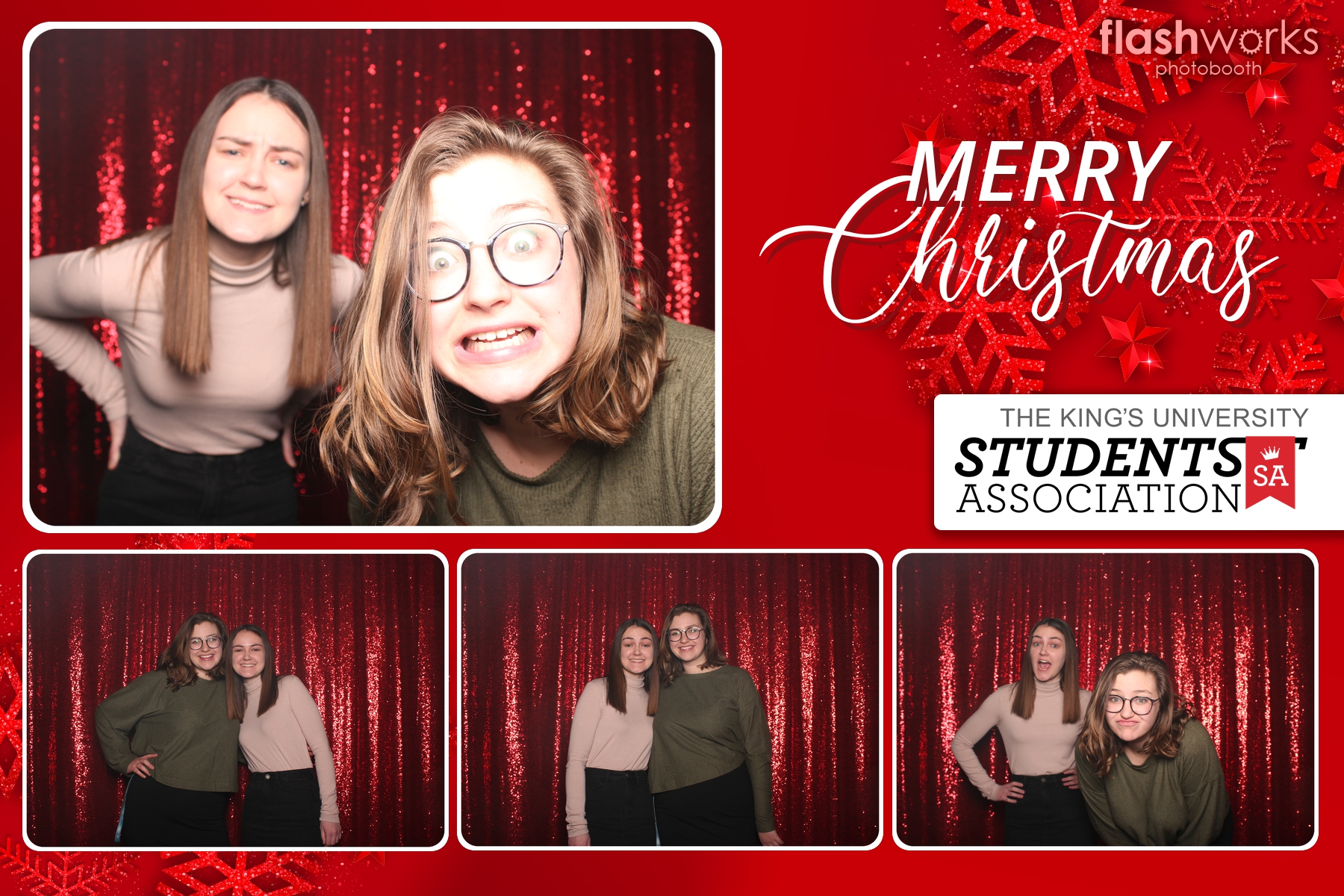 Kings Christmas Party | View more photos from the event at gallery.flashworksphotobooth.com/u/FlashworksPhotoboothInc/Kings-Christmas-Party